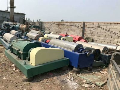 新型環(huán)保二手石材泥漿臥螺離心機(jī)